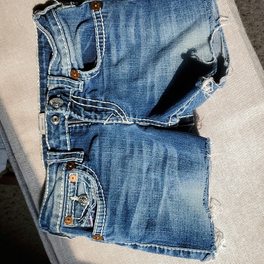 True religion Jean shorts